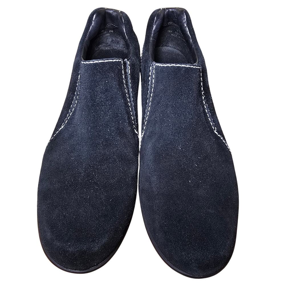 Cole Haan Women's BLACK SUEDE Water Proof Slip On Comfort Loafers Sz 7 B - Picture 5 of 9